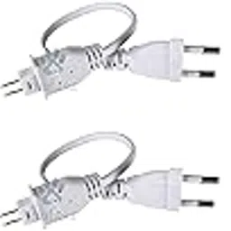 Mufasa 220V AC PIN Connector / Adaptor / Cable for LED Pipe Light, SMD Rope Light (Pack Of 6) | PROFESSIONAL HANDLING MANDATORY |-picture-51