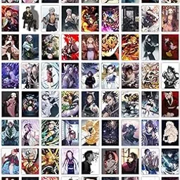 PRINTNET Pack of 72 Demon Slayer: Kimetsu no Yaiba Anime Aesthetic Wall Collage kit Posters | Posters for Wall Decoration | Wall Art For Bedroom, Office, Living room, Dorm room (Each Poster Size :- 4 X 6 Inches)-picture-37