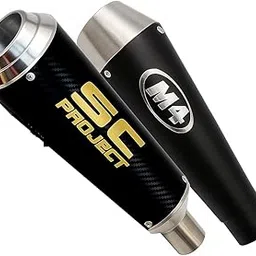 RA ACCESSORIES Alleykat Combo NA Universal For Bike, Pulsar 150 NS Full Exhaust System (Aluminum, Mild Steel)-picture-22