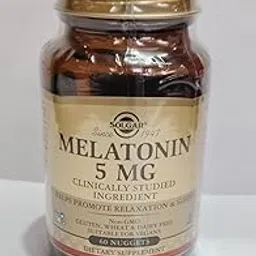 So.lgar Melatonin 5 MG, 60 Nuggets – Clinically Studied Ingredient, Helps Promote Relaxation & Sleep – Vegan, Non-GMO, Gluten-Free, Dairy-Free – Dietary Supplement-picture-14