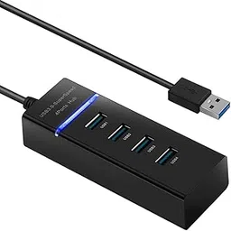 Posh 4 port Hi-Speed Universal USB HUB for Macbook ,Macbook Pro,MacBook Air,Ipad Mac Mini,iMac, Surface Pro, XPS,PC,Flash Drive HDD Computer Laptop PC DVD Burner, Mouse, Keyboard, Printer, PS4/PS4 Slim/Ps4-image-70