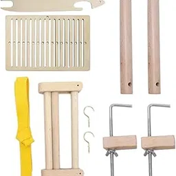 bnf® Weaving Loom Kit for Bracelet Warp Frame Camera Strap Beech Wood Table Clamp|Crafts | Weaving Looms|1 SetWeaving Loom-picture-11