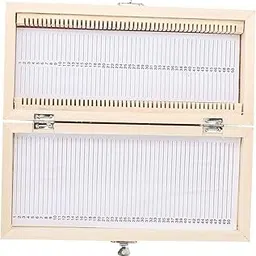 Box Quality Slice Box Case 50-Slot Slide Case Microscope Slide Storage Container Biology Slide Storage Case Slide Holder Microscope Slide Storage Case Wood ULTECHNOVO-picture-65