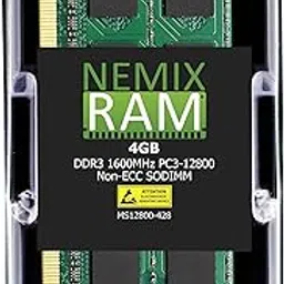 NEMIX RAM 4GB DDR3 1600MHZ PC3-12800 SODIMM Compatible Replacement Ram for Synology Rackstation RS2416RP+ RS2416+ RS815RP+ RS815+ Diskstation DS1817 DS2415+ DS2015xs DS1815+ DS1515+ RAM1600DDR3-4G-image-7