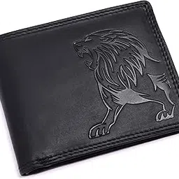 Wallet for Men Stylish | Wallets for Man | Gents Purse | 6 Card Slots, ID Window & Coin Pocket | Purse for Men | Gift for him (Brown) (Classic Black)-image-34