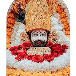 NIYA KRAFTS-DECORATE YOUR HOME Khatu Shyam Idol For Car Dashboard Acrylic Round Murti For Home Gift Item & Statue For Temple/Pooja/Home Decor, Decorative Showpiece Figurine, Fantasy, 8 Cm, 5 Cm-picture-10