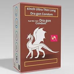 VeeEn Dra-gon Ultra Thin Condoms Natural Real-skin colour (15 cm (6 inches))-image-4