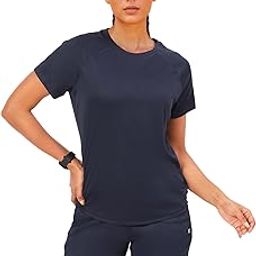 Enamor Women's Solid Relaxed Fit T-Shirt-picture-29