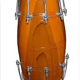 Music World Handmade Wood Dholak Nuts N Bolt-picture-15