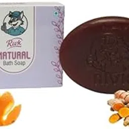 Rivk Natural De-Tan Bath Soap | Enriched with Turmeric, Orange Peel, Tomato & Coconut Oil | Removes Tan, Brightens Skin & Restores Natural Glow | Herbal Soap for All Skin Types Pack of 1-picture-34