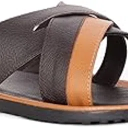 Mens Toe Ring Slipper Ripley Toe Ring Brown-image-48