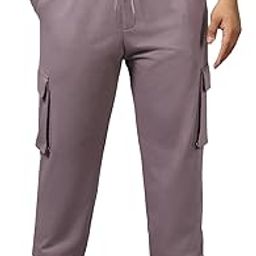 bewakoof Men's Mid Rise Air 1.0 Terry Solid Oversized Fit Plus Size Joggers-picture-34
