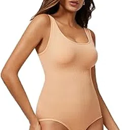 tesmezy Women Spandex & Nylon Full Body High Compression Body Suit-picture-58