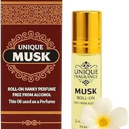 Musk Rollon Attar - 8ml | Mysore Premium | Long Lasting Fragrance | Both Men & Women |-picture-26