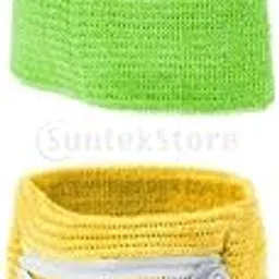 HEAVENGLOW 2 Pieces Sports Fitness Wristband Sweatband Wallet Zipper Pocket-Sporting Goods-Team Sports-Basketball-Clothing, Shoes & Accessories-Other Basketball Clothing-2 Pieces Sports Wristbands-picture-42