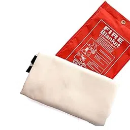 RPES Safety fire Blanket Emergency (1 x 2 m) Survival Fiberglass, Flame Retardant, Protection Fire Blanket Shelter Safety Cover for The Kitchen, Fireplace, Grill, Car, Camping, (Size-1 x 2 m) (2)-picture-44