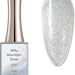 CANNI Gel Nail Polish Milky Moonlight Gel Series Nail Gel UV Gel Nail Art Starter Manicure Salon DIY at Home - C247-picture-15