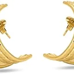 palmonas Statement Gold Stud Earring for Women - Gift for Girls & Women | Waterproof & Anti-Tarnish Earrings-picture-10