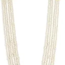 zaveri pearls Gold Tone Multilayer Pearls Beaded Fusion Wear Necklace For Women-ZPFK19066-picture-40