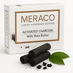 Activated Charcoal Soap| 99.9% Germ Protection & Deep Cleansing| ( Pack Of 1X 100 gram )Daily Bathing Bar Soap For Men & Women at Ghar|Ayurvedic & Herbal Handmade Soap For Deep Pores Cleansing & Exfoliation-picture-12