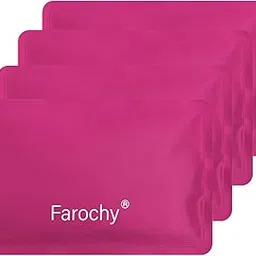 Farochy Reusable Ice Packs for Lunch Boxes - 4Packs Soft Ice Packs Freezer Packs for Cooler Gel Ice Packs, Keep Food Cold or Hot, Rosy-picture-31