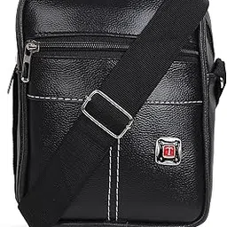 la glare Men PU Leather Sling Bag for Men Office, Travel Shoulder Crossbody Bag-picture-23