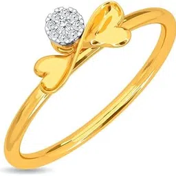 kisna 14k / 18k Real Gold & Diamond Ring | Diwali, Rakhi Rakshabandhan Gift for Sister/Bhabhi/Women | With Certificate of Authenticity & BIS-Hallmarked Gold Jewellery | Bow Diamond Ring-picture-44