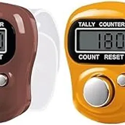 Mantra Jaap & Prayer Counter Set | 5-Digit Electronic Finger Tally Ring for Meditation & Sports Use | Portable Clicker Counter (Set of 2)-picture-13