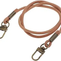 ZOOMELLA Round PU Leather Bag Replacement Strap Handbag Purse Handle 61cm Bronze-image-77