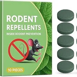 Rat Repellent for Car & Home Rodent & Mouse Repellent Peppermint Oil to Protect Wires in Car, Bike & Truck Engine No Kill Only Repels Home Indoor-Outdoor Garage Rat Controller Pills to Keep Rodents Out of Car (2)-picture-58