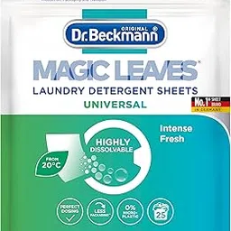 Dr. Beckmann Magic Leaves Laundry Detergent Sheets, 25 Universal | Convenient and Pre-Dosed | Dissolvable & Climate Neutral-picture-32