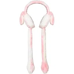 akeeva EarMuffs | Soft & Warmers with Long Fluffy Ears | Moving Ear Earmuffs for Kids | Soft Plush Ear Muffs with Sound | Warm Winter Ear Warmers for Boys & Girls (RANDOM COLOUR)-picture-16