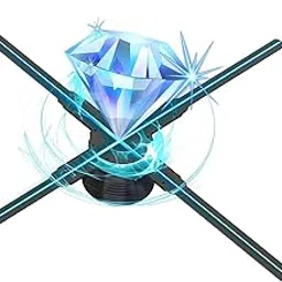 Zuzu 3D Hologram Fan,27.5 Inch WiFi Bluetooth 3D Hologram Projector Fan,832 LED Beads Holographic Fan One Year Warranty & Life Time Customer Care Support-picture-25