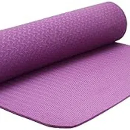 IRIS Fitness Extra wide Non Slip 8 mm TPE Yoga Mat for Hot Yoga Pilate Gymnastics (72 inch x 28 inch x 8 mm)-image-9