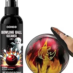 Bowling Ball Cleaner Spray - 1 Pack Bowling Cleaner Set with Cleaning Towel, Portable Bowling Accessories Kit - Removes Oil, Stains & Scuffs - Enhances Grip, Restores Tack & Prolongs Lifespan of Ball-picture-28