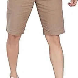 divisive Men's Relaxed Fit Cotton Linen Shorts-picture-15