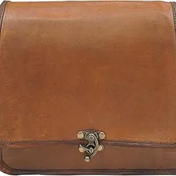 pranjals house Pure Genuine 11 inch Real Handmade Crossover Shoulder Messenger Leather Bag-picture-50