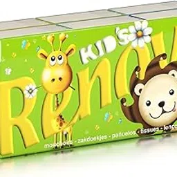 Renova Paper Pocket Tissues Kids Compact,4 Ply,White Pocket Tissues,Extra Softness With Absorbency,First Time In INDIA-picture-27