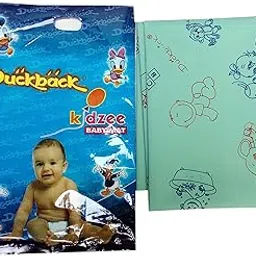 Duckback Solid Rubber Sheet Baby Mat (Colour May Vary)-picture-34
