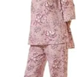 jisora Women's Cotton Flex Pink Co-ord Set-picture-24
