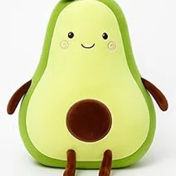 Cute Avocado Plush Toy, Soft Stuffed Pillow, Green (40CM) Stuff Plush Birthday Gift for Kids-picture-32