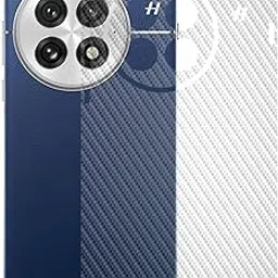 AtOdds Mobile Skin Sticker Wrap | Compatible for ONEPLUS 13 (5G)| Scratchproof Matte Finish | Full Coverage for All Sides & Camera Protection (Transparent CarbonFiber)-picture-26