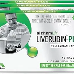 Liverubin Plus Tablets The Natural Hepato Protector Tablet With Milk Thistle, PhytoExtract - Pack of 3 (10 Capsules in each pack)-picture-11