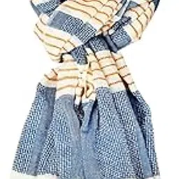 aimee Men's and Women's Striped Cotton Sober Scarf (Multicolor)-picture-14