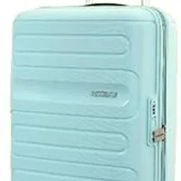 RINIA 8 Wheels Double Spinner 67 cm Hard-Sided Polyproplyene (PP) Suitcase Checkin Size Luggage Trolley (Grey, Medium)-image-32