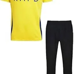 Al Nasser Football Team Jersey Ronaldo 7 Tshirt with Track 2024 for (Men,Boys,Kids)-picture-26