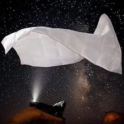 zzlamb Lightweight Goose Down Comforter for Summer Days, Soft Egyptian Cotton Down-Proof, Summer Down Duvet with Corner Tabs Queen Size 90’’x90’’, White-picture-22