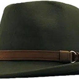 noga Men's Net Simple Style Jazz Hats Fashion Casual Top Hats Autumn and Winter Warm Windproof Gentleman and Women's Hats British Retro Green, Free Size-picture-54