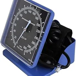 ALEXERE Desktop Blood Pressure Monitor Upper Arm Desktop Type Manual BP Machine For Home BP Monitoring with Large Display manual Sphygmomanometer Bp monitor Bp Monitor (Blue)-image-59