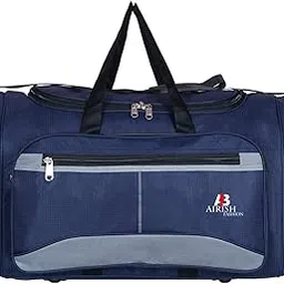 airish polyester 25 cms Duffle Bag(ARU-13_Blue)-picture-31